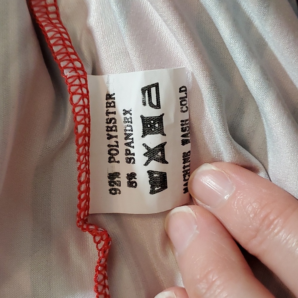 Arolina, stripped, stretchy wide leg pants - Picture 7 of 8